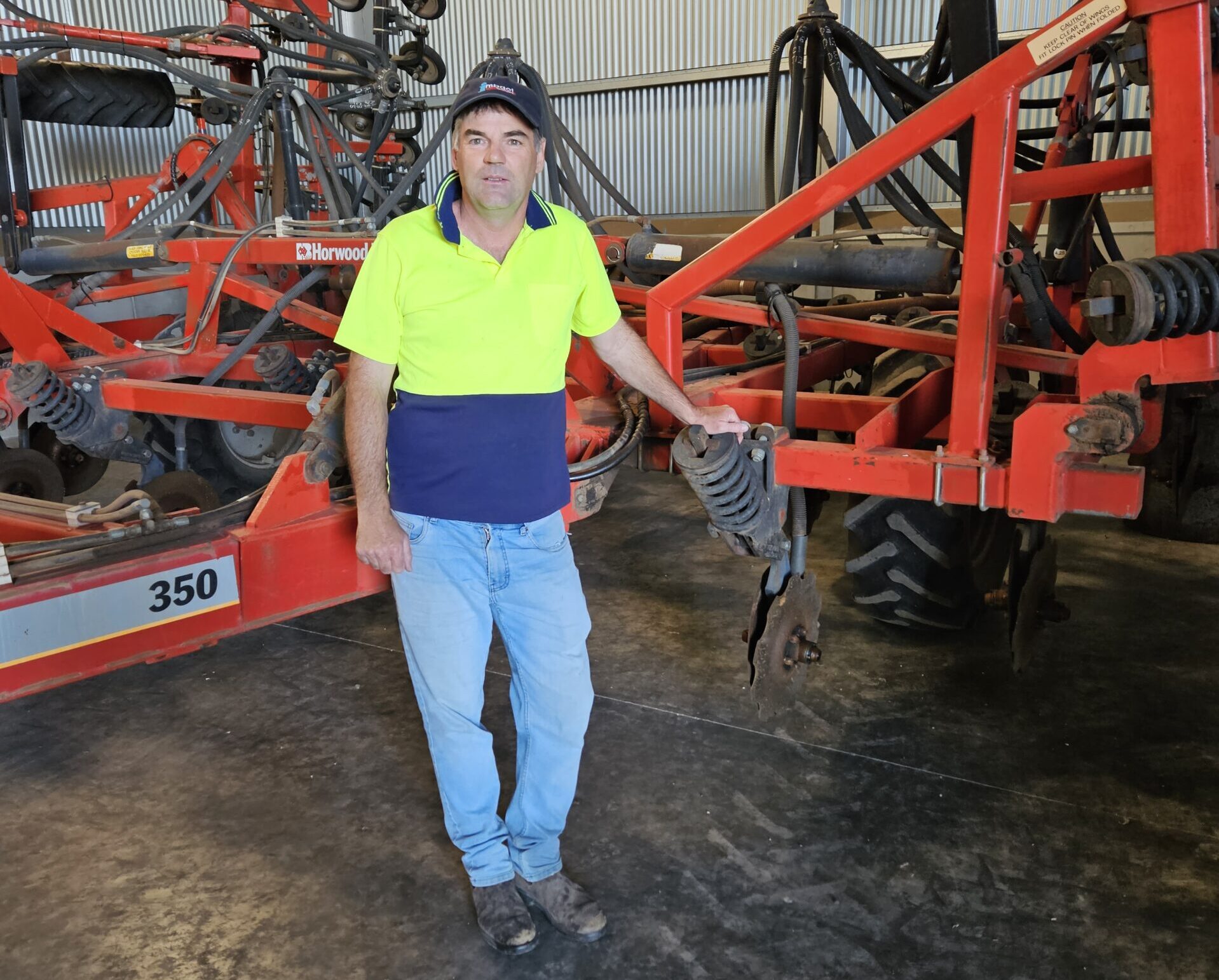 Retrofit Discs on a Horwood Bagshaw Air Seeder