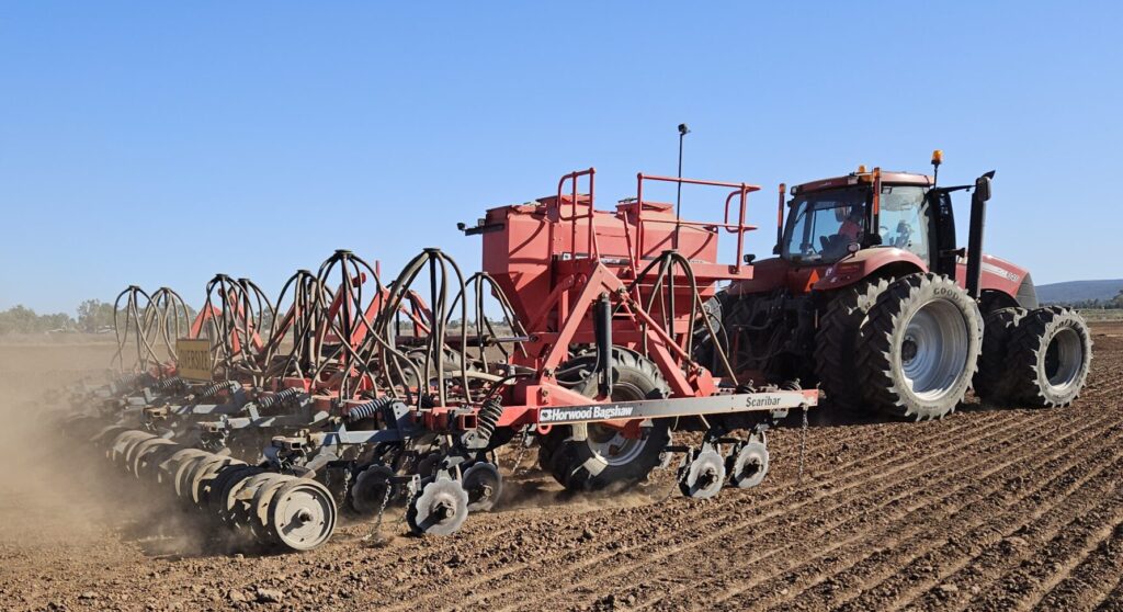 Retrofit Discs on a Horwood Bagshaw Air Seeder