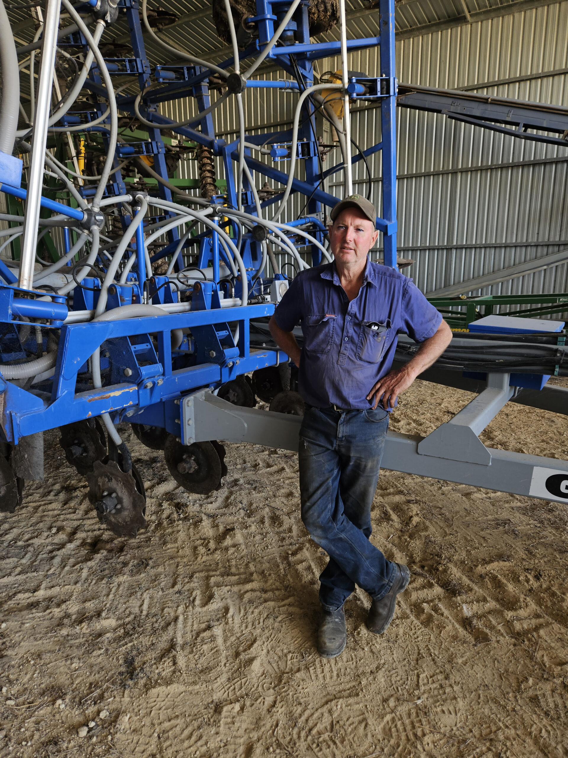 Retrofit discs on a gason seeder