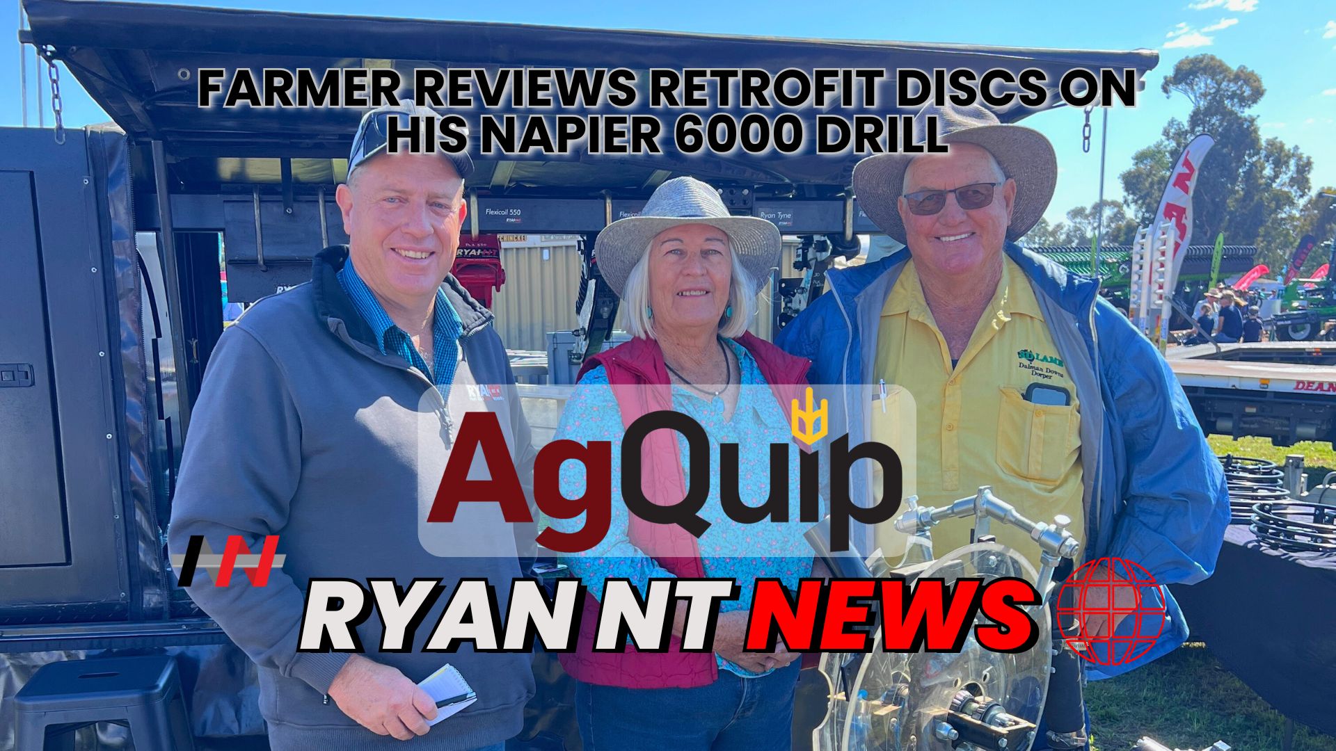 Retrofit discs on a Napier Grasslands - AgQuip review