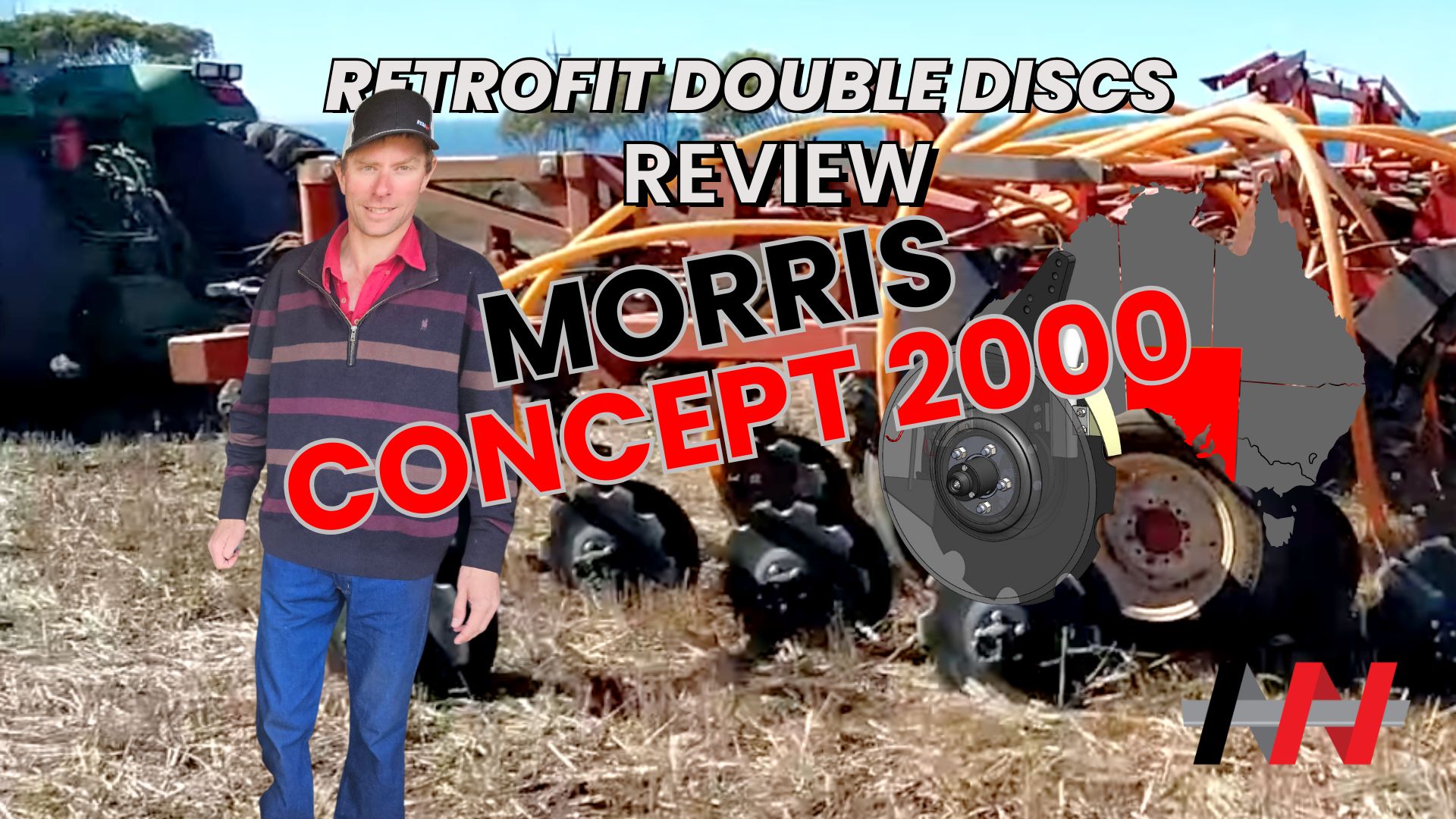 Ash Rowe with RYAN NT Morris Concept 2000 discs