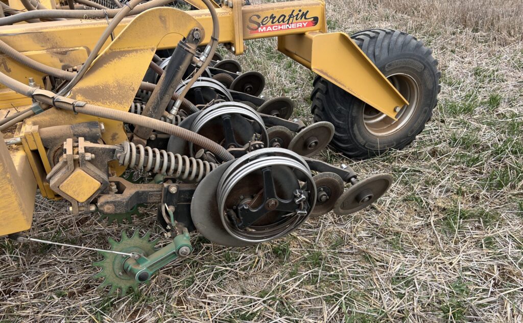 Serafin ultisow disc unit - disc seeding