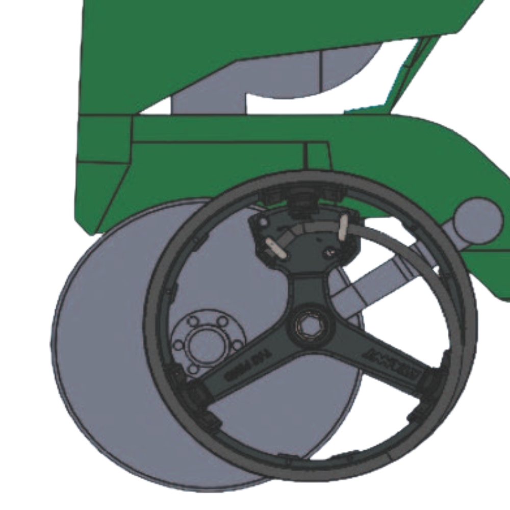 double disc coil gauge wheel - maxemerge